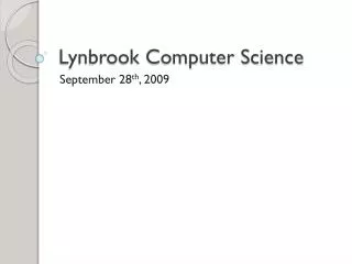 Lynbrook Computer Science