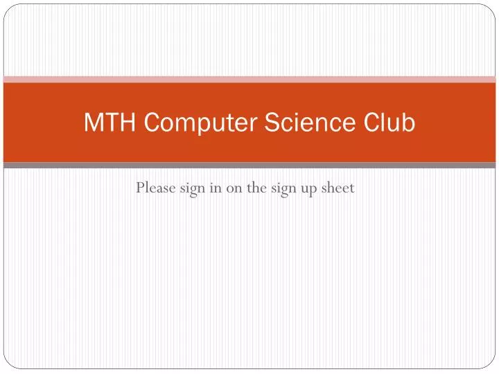 mth computer science club