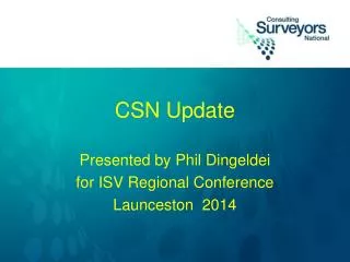 CSN Update