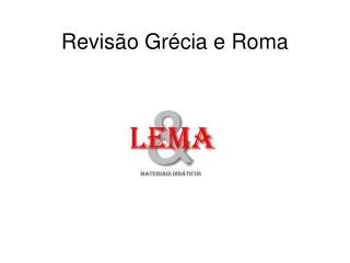 revis o gr cia e roma