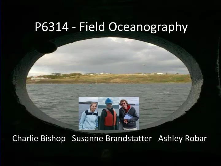 p6314 field oceanography