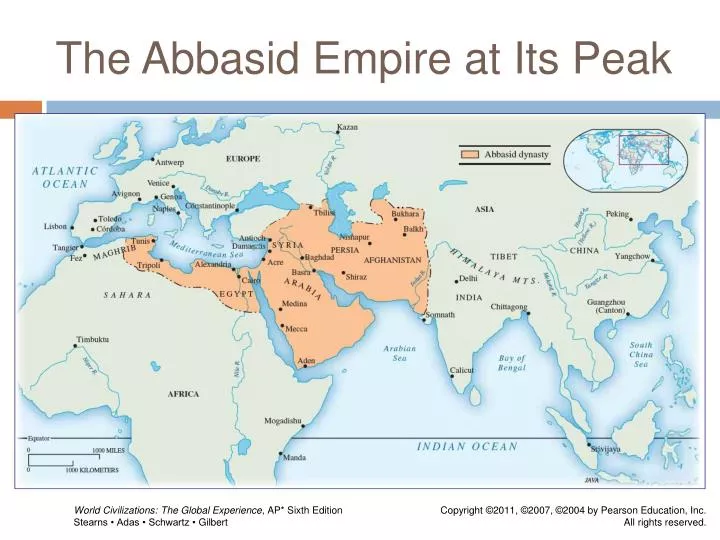 the abbasid empire at its peak