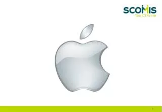 Scomis now Apple certified