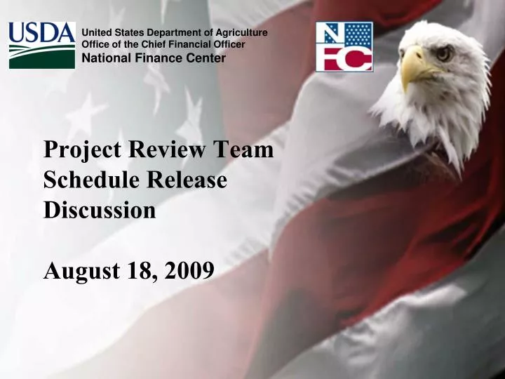 project review team schedule release discussion august 18 2009
