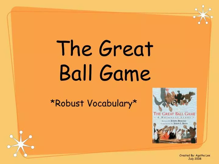 the great ball game