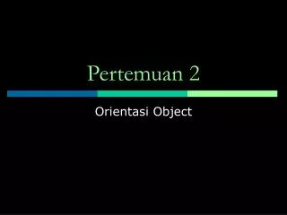 pertemuan 2