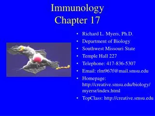 Immunology Chapter 17
