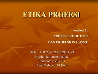 PPT - ETIKA PROFESI DOKTER PowerPoint Presentation, Free Download - ID ...