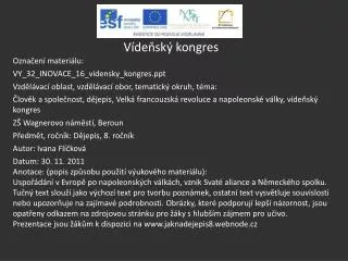 v de sk kongres