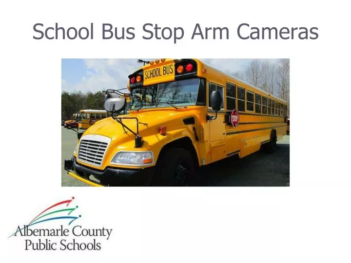 school bus stop arm cameras