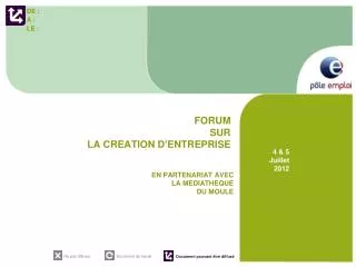 forum sur la creation d entreprise