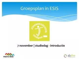groepsplan in esis