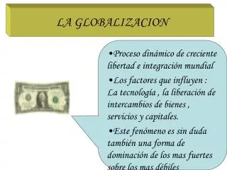 la globalizacion