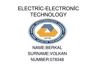 electr c electron c technology