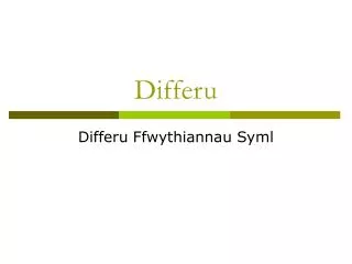 differu