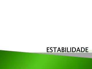 estabilidade