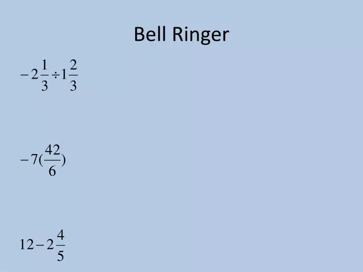 bell ringer