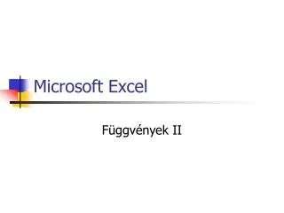 microsoft excel