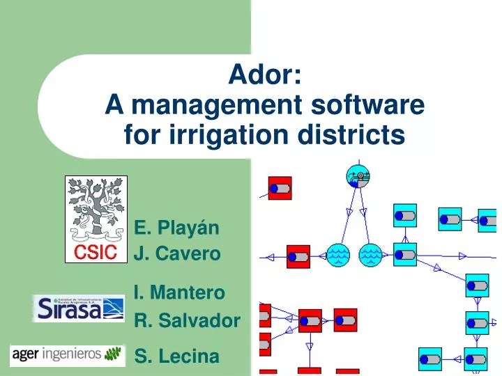 ador a management software for irrigation districts