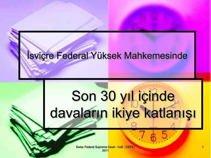 svi re federal y ksek mahkemesinde