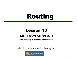 Routing