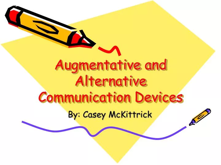 augmentative and alternative communication devices