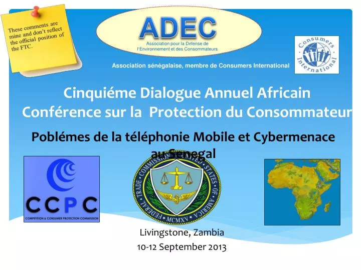 cinqui me dialogue annuel africain conf rence sur la protection du consommateur