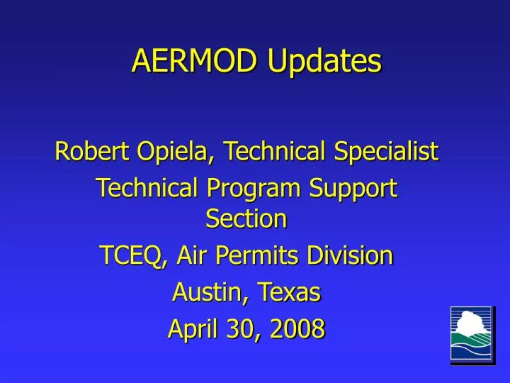aermod updates