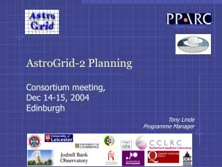 AstroGrid-2 Planning