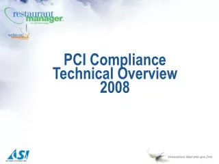 PCI Compliance Technical Overview 2008