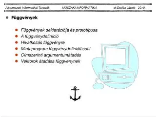 alkalmazott informatikai tansz k m szaki informatika dr dud s l szl 20 0
