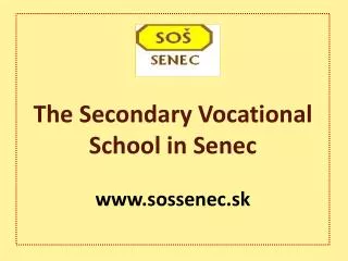 The Secondary Vocational School in Senec sossenec.sk