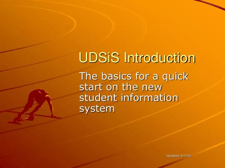 udsis introduction