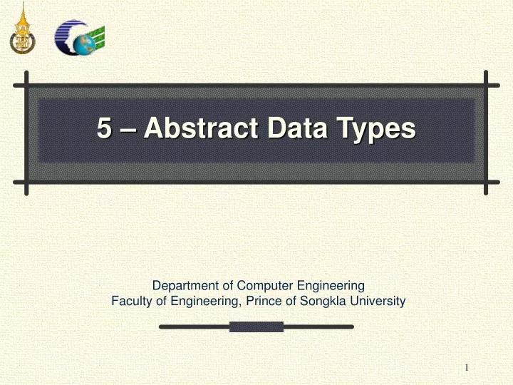 5 abstract data types
