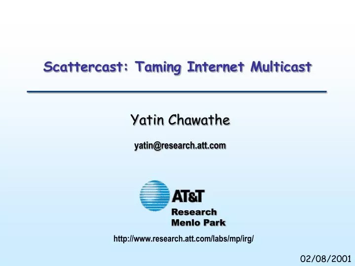 scattercast taming internet multicast