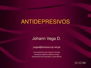 antidepresivos