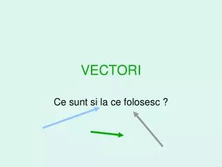 vectori