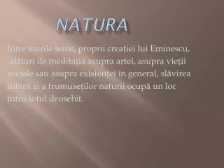 natura