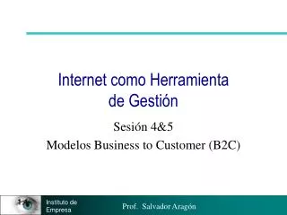 internet como herramienta de gesti n