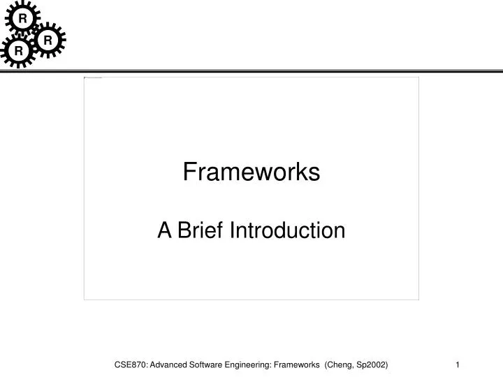frameworks