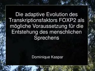 dominique kaspar