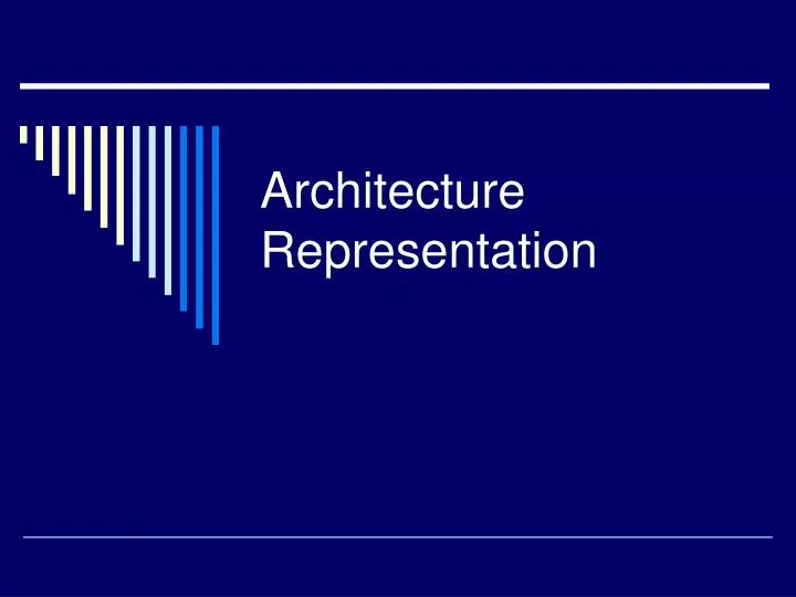 architecture representation