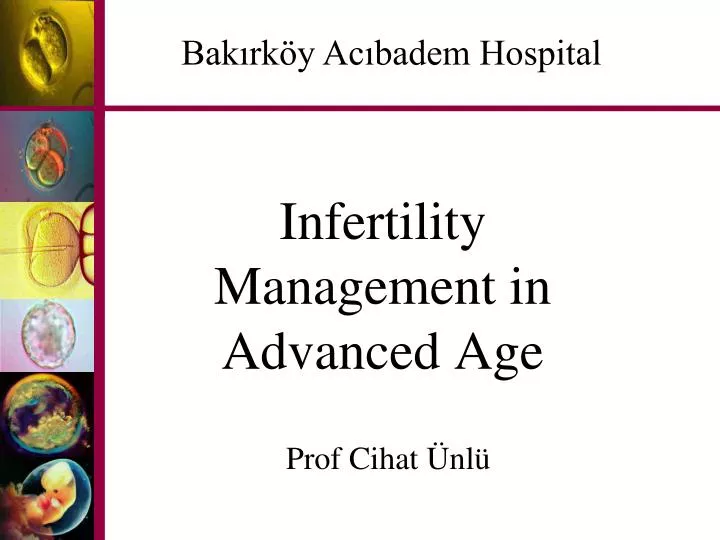 infertility management in advanced age