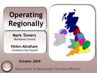 Operating Regionally