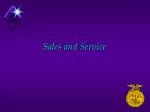 Essential Personal Skills for Success in Sales and Service - slide 1