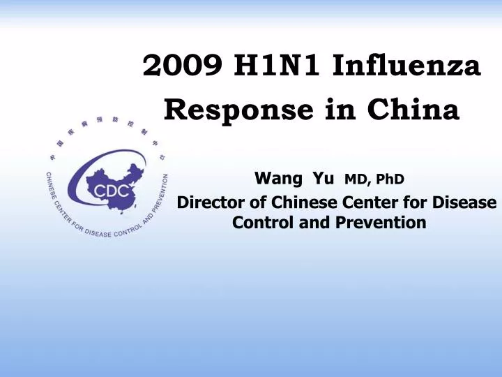 2009 h1n1 influenza response in china