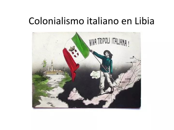 colonialismo italiano en libia