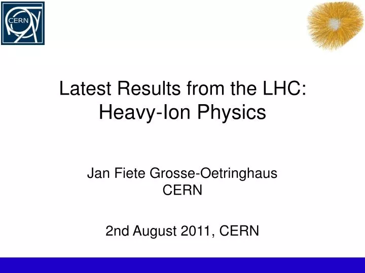 latest results from the lhc heavy ion physics