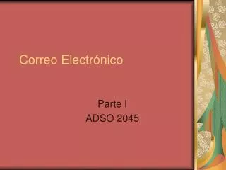 correo electr nico