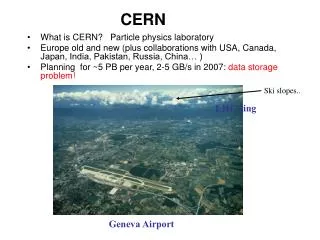 What is CERN? Particle physics laboratory